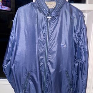 Lacoste Shiny Blue Windbreaker for Men